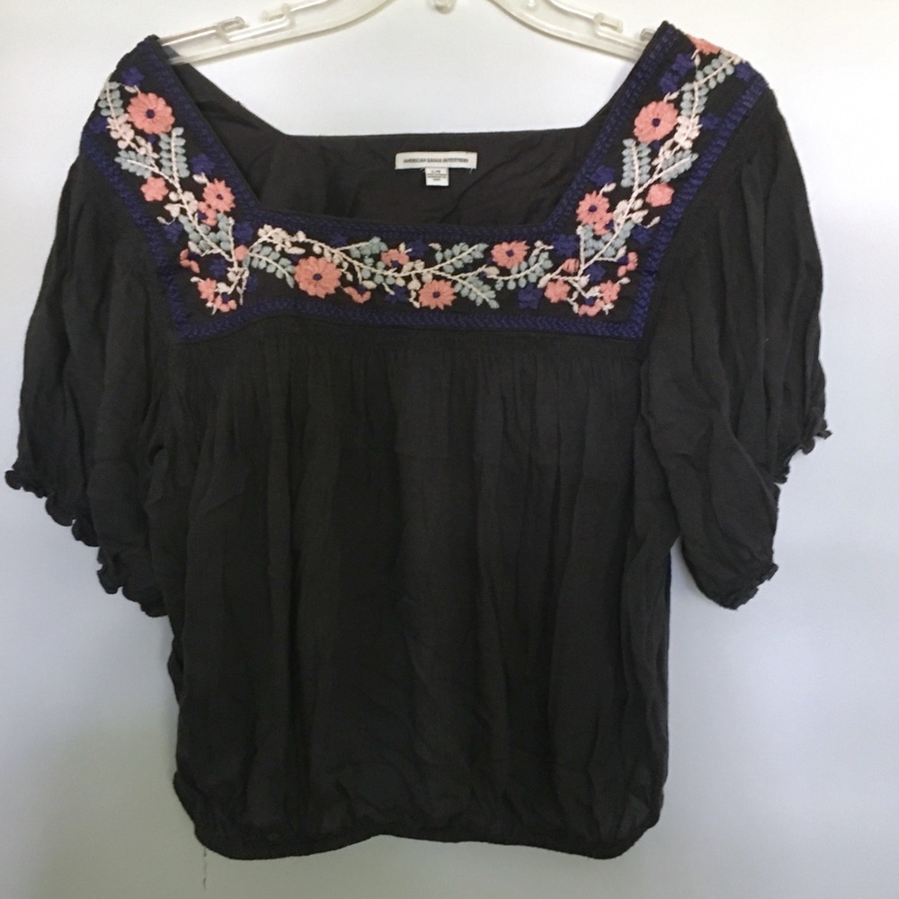 American Eagle Peasant Top